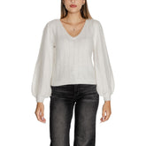 Guess White Polyester Sweater -   -  Guess.
